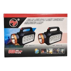 Linterna Solar y USB | Camping y Emergencias